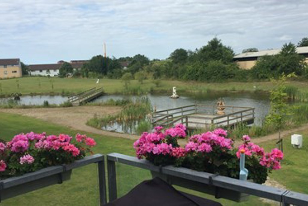 Udsigten fra en bolig i Freyas Kvarter