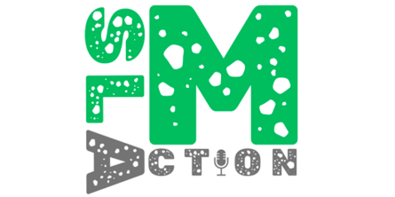 Grafik hvor der står "Slamaction"