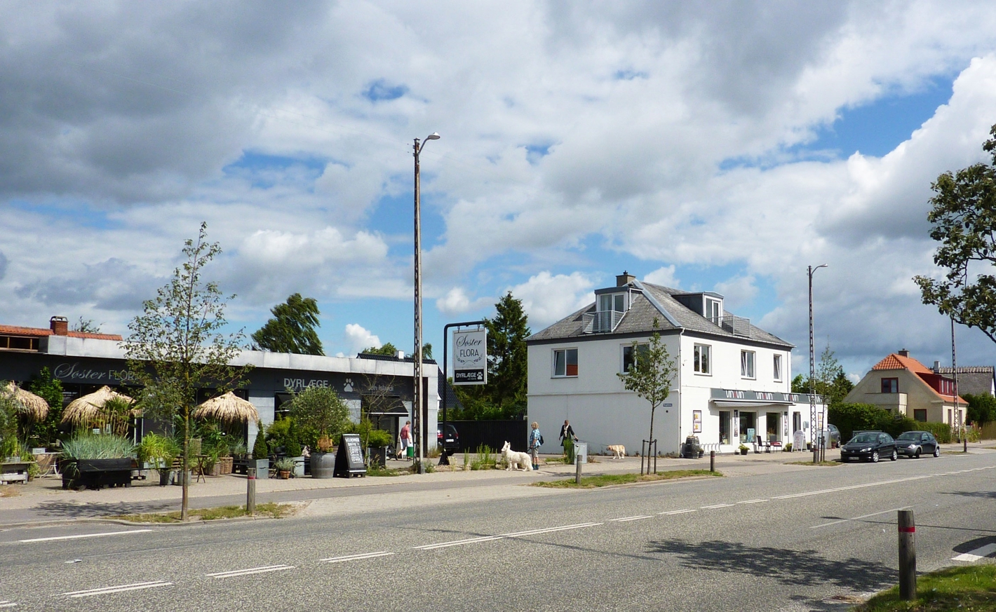 Detailhandel langs Greve Strandvej