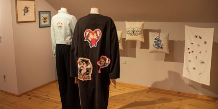 Billeder af tøj på Greve museum