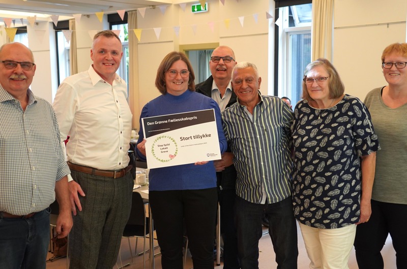 René Kloe, Hans-Jørgen Kirstein, Agnete Garner, Jan Kloe, Hussain Fodeh, Bente Holst Hansen og Katja Holst-Elvekjær