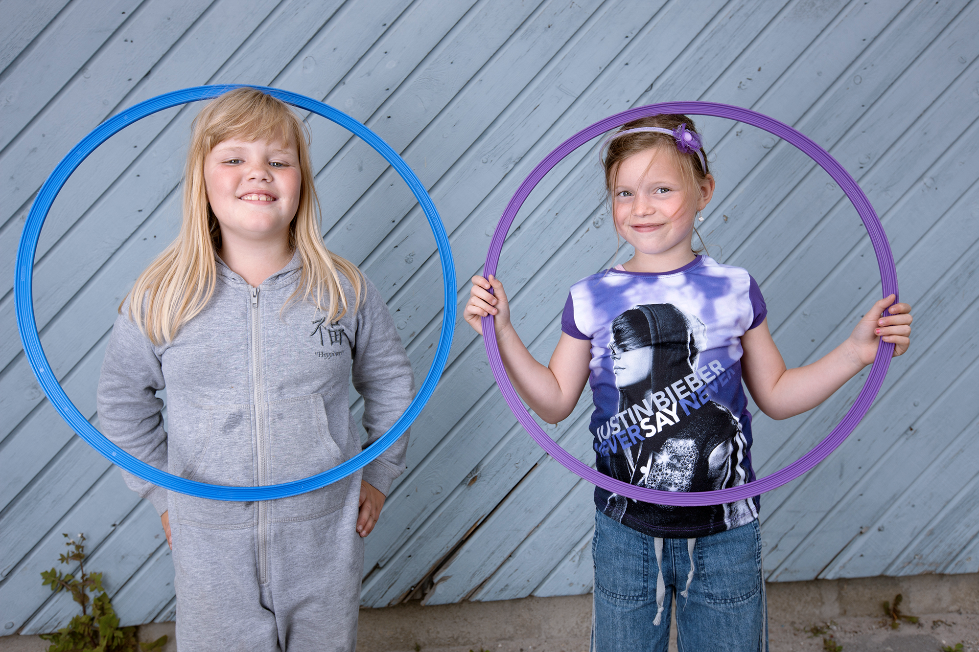 Billede af to børn der symbolisere livet i Center for dagtilbud og skoler