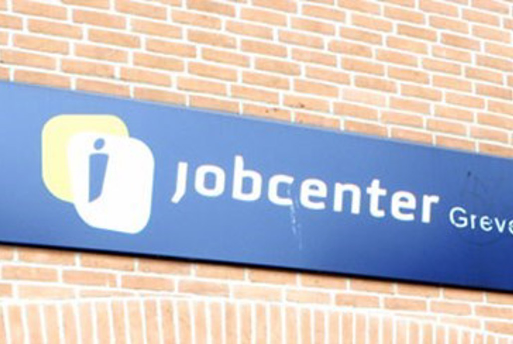 Skilt ved Jobcenter Greve