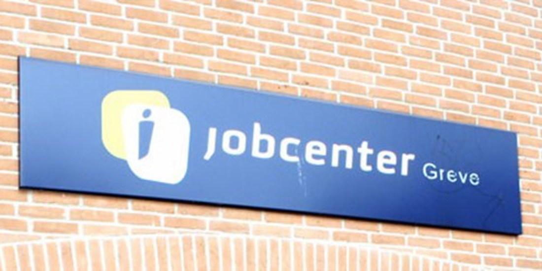 Skilt ved Jobcenter Greve