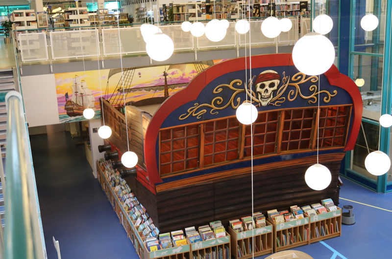 Piratskib på Greve Bibliotek