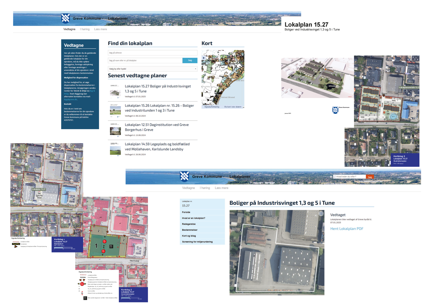 Billede af lokalplaner i Greve Kommune
