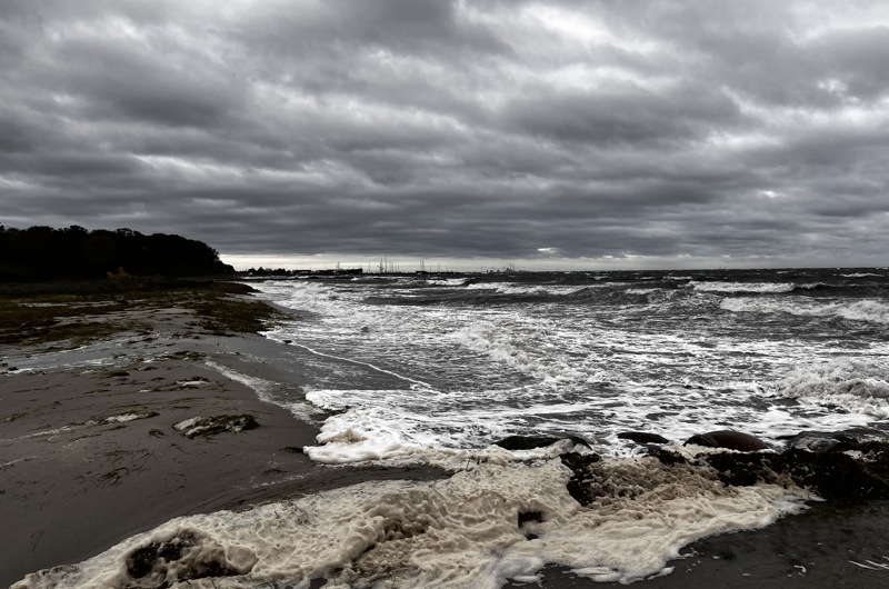 Stormflod ved Mosede Fort
