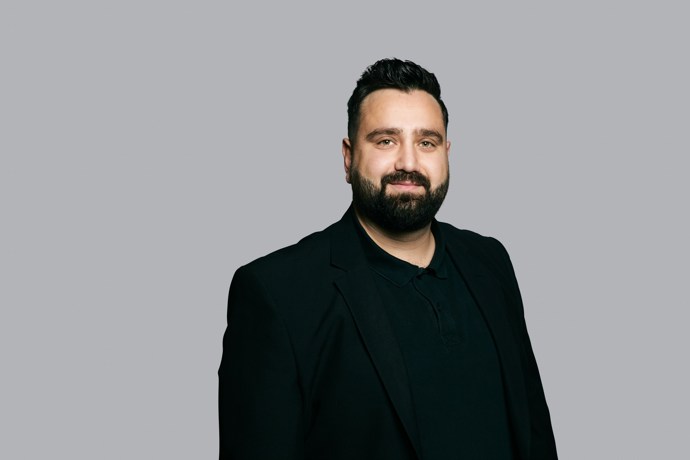 Portræt af Mehmet Zeki Dogru