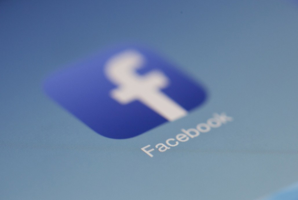 Billede af Facebooks logo.